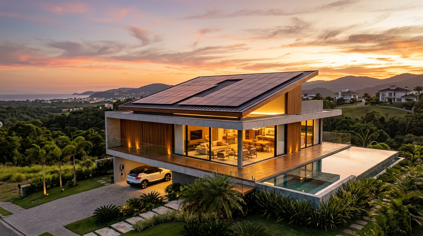 Energia solar sucesso
