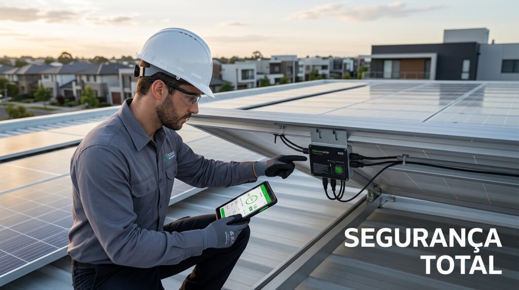 Rapid Shutdown e a protecao com Microinversores